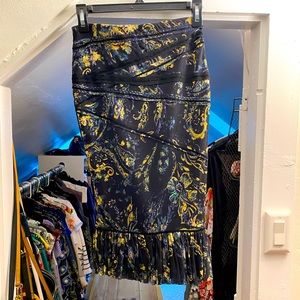 Fuzzi pencil skirt